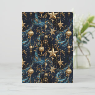 Platte Zakelijke Kerstkaart Zonder Foto