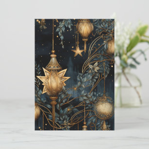 Platte Zakelijke Kerstkaart zonder Foto voor de Fe