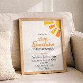 Platte Zon Minimale Stijl Kaart