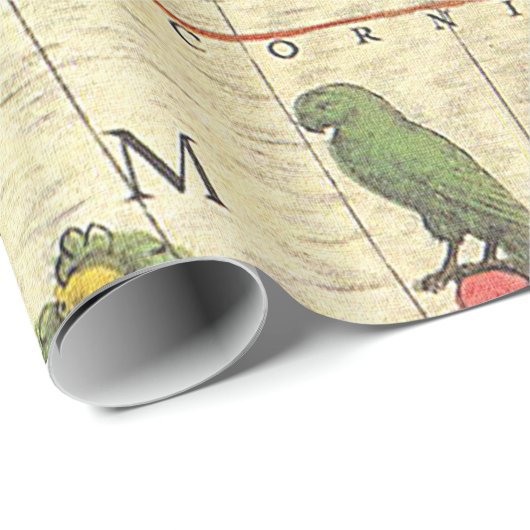 plattegrond afdrukken cadeaupapier (Rol Hoek)