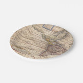  plattegrond afdrukken papieren bordje (Gekanteld)