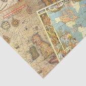 plattegrond afdrukken tissuepapier (Detail)