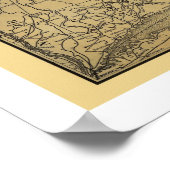 Plattegrond Boston & Maine Railroad Map 1898 Poster (Hoek)