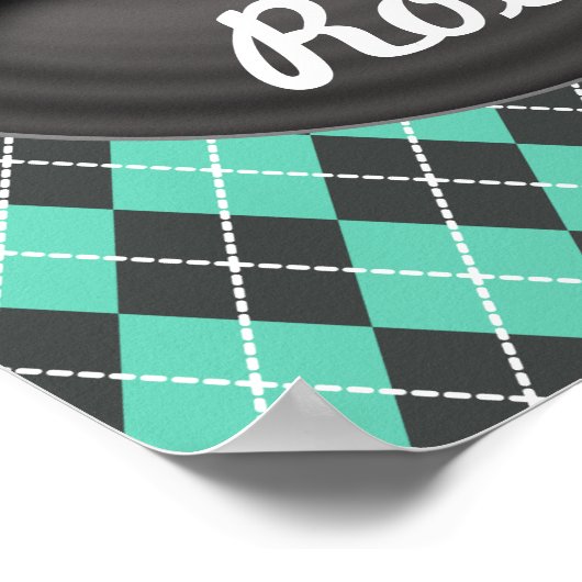  plattegrond Poster afdrukken (Hoek)