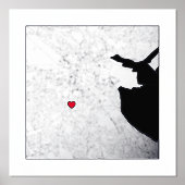 Plattegrond van Dublin, Ierland Klasseerend modern Folie Afdrukken (Voorkant)