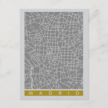 Plattegrond van Madrid