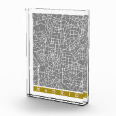 Plattegrond van Madrid Fotoblokken (Rechts)
