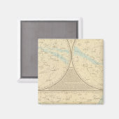 plattegrond vaste sterren magneet (Voorkant / Achterkant)