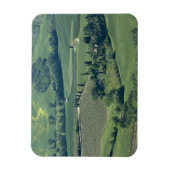 Platteland bij Montepulciano, Val d'Orcia, Magneet (Verticaal)