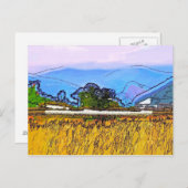 PLATTELAND BRIEFKAART (Voorkant / Achterkant)