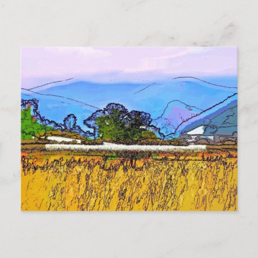 PLATTELAND BRIEFKAART (Voorkant)