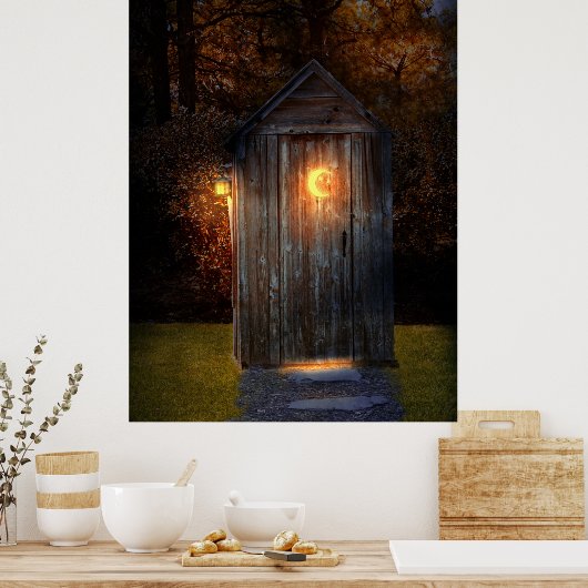 Platteland - Buiten - Doe het nodige Poster (Keuken)