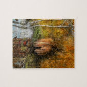 Platteland - Buiten - watergevaar 1938 Legpuzzel (Horizontaal)