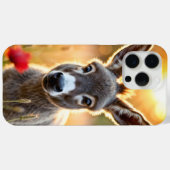 Platteland ezel nieuwsgierige ogen vredige kunst Case-Mate iPhone case (Achterkant (horizontaal))
