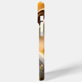 Platteland ezel nieuwsgierige ogen vredige kunst Case-Mate iPhone case (Achterkant / Links)