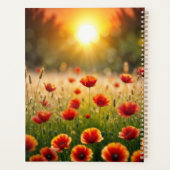 Platteland ezel nieuwsgierige ogen vredige kunst planner (Achterkant)