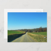 Platteland in de herfst, Baltische, Ohio Briefkaart (Voorkant / Achterkant)