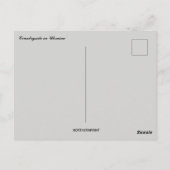 Platteland in Oekraïne Briefkaart (Achterkant)