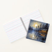 Platteland Landschap Art Decor Paint Notitieboek (Binnen)