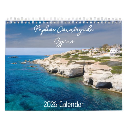 Platteland Paphos Cyprus door PaphosLife Kalender (Hoes)