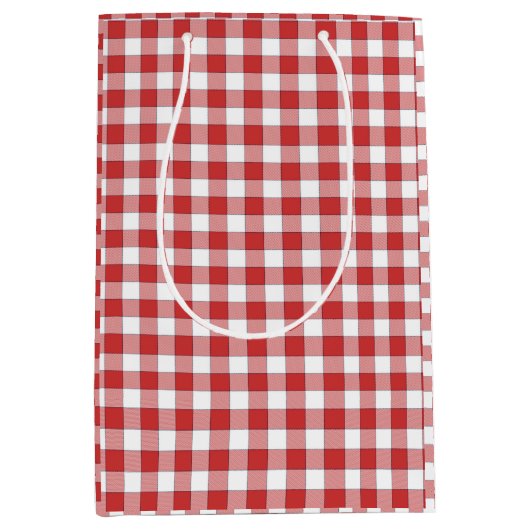 Platteland Picnic Gingham Medium Cadeauzakje (Voorkant)