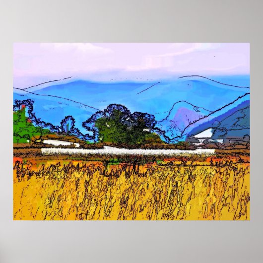 PLATTELAND POSTER (Voorkant)