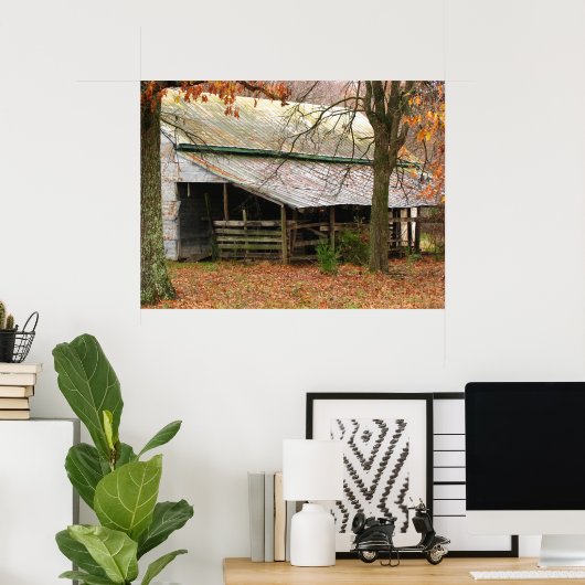 Platteland Poster (Thuiskantoor)