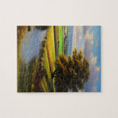 "Platteland" puzzel Legpuzzel (Horizontaal)