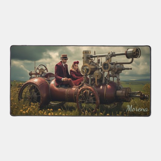 Platteland Steampunk Avontuur - Majestic Ride Bureaumat (Voorkant)