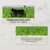 Platteland Veeteelt | Graslandbouwgrond Visitekaartje (Voorkant / Achterkant)