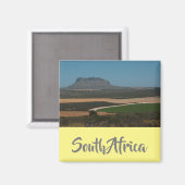 Platteland Zuid-Afrika Uitzicht Magnet Landschap M (Voorkant / Achterkant)
