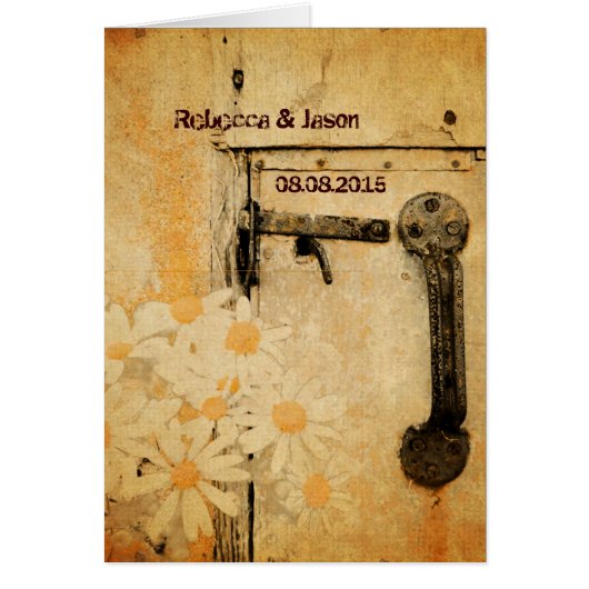 plattelands zomerdagbruiloft (Voorkant)