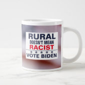Plattelandsanti-racisme pro-Kamala Harris stemmen  Grote Koffiekop (Rechts)