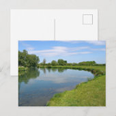 Plattelandsbergrivier Briefkaart (Voorkant / Achterkant)