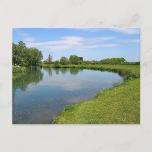 Plattelandsbergrivier Briefkaart (Voorkant)