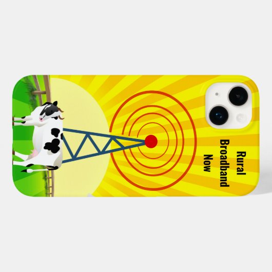 Plattelandsbreedband nu Case-Mate iPhone case (Achterkant (horizontaal))