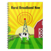 Plattelandsbreedband nu notitieboek (Voorkant)