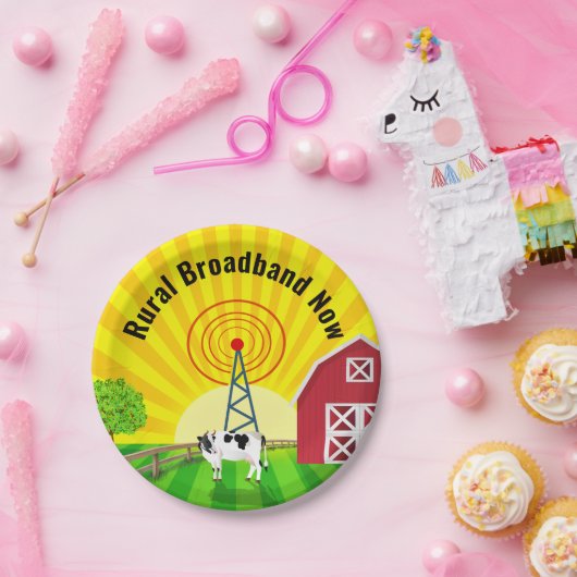 Plattelandsbreedband nu papieren bordje (Feest)