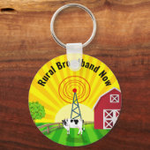 Plattelandsbreedband nu sleutelhanger (Voorkant)