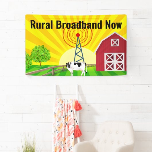 Plattelandsbreedband nu spandoek (Insitu)