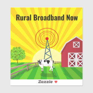 Plattelandsbreedband nu sticker