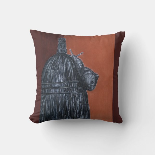 Plattelandsbuiskussen 41 x 41 cm kussen (Voorkant)