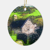 PLATTELANDSCHURCH KERAMISCH ORNAMENT (Links)