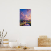 Plattelandsdorp Poster (Keuken)