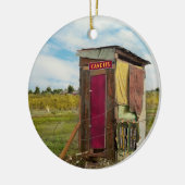 Plattelandsgebied - Buiten - Vrije snoepjes 1939 Keramisch Ornament (Links)