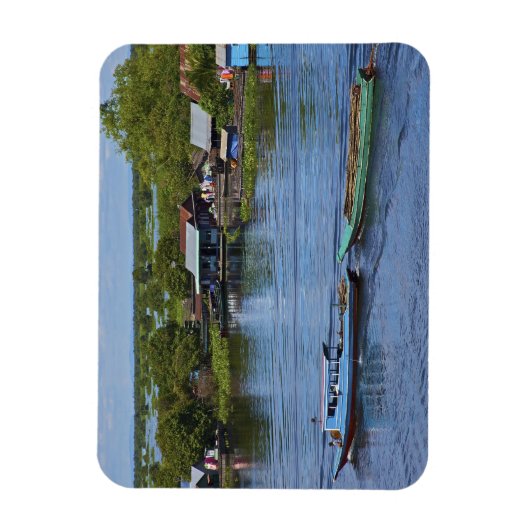 Plattelandsgebied, Tonle Sap Lake, Siem Reap, Angk Magneet (Verticaal)
