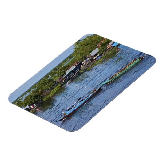 Plattelandsgebied, Tonle Sap Lake, Siem Reap, Angk Magneet (Linkerzijde)