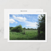 Plattelandsgebied Uitzicht (mei) Briefkaart (Voorkant / Achterkant)