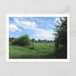 Plattelandsgebied Uitzicht (mei) Briefkaart