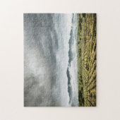 Plattelandsgebieden onder het Cloudy Sky Legpuzzel (Verticaal)
